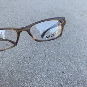 Salt Optics Brown Framed Made in Japan Eye Glasses